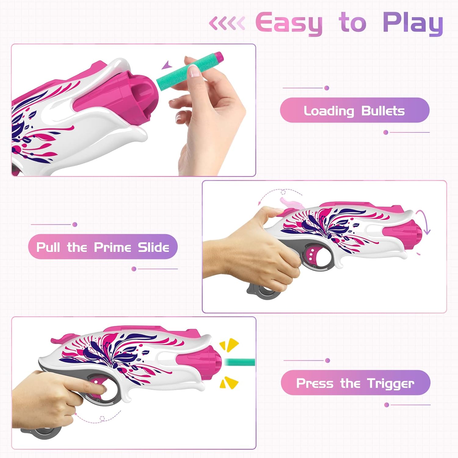 Blaze Storm S2 Electric Soft Bullet Blaster \ for girls