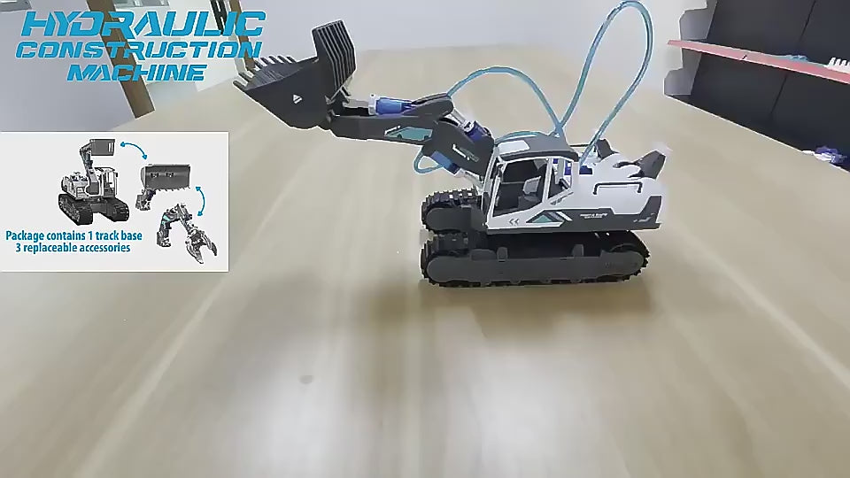 DIY Hydraulic Bulldozer