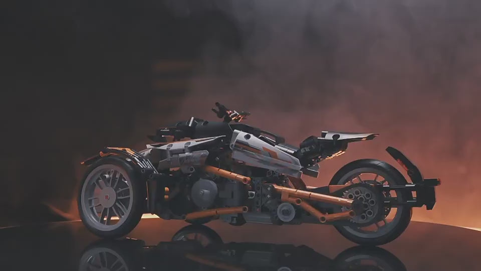 RC Motorcycle Building Playset