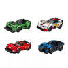 Classic Racing Car Assemblage Building Blocks Kits MOC Sports Car Model Bricks