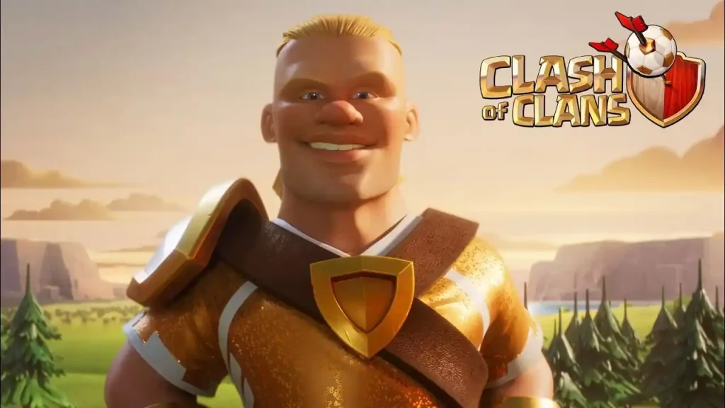 Manchester City star Erling Holland joined Clash of Clans