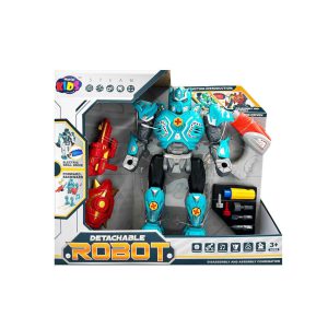 3. Blue Detachable Robot