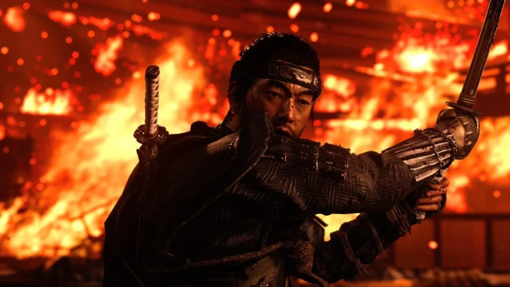 Ghost of Tsushima game is the most popular fictional work of PlayStation on PC
