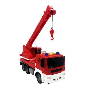 7. Crane Firefighting Toy Car